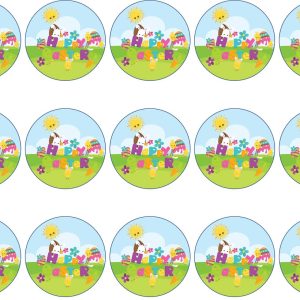 Easter Eggs And Chicks Topper - Image 3