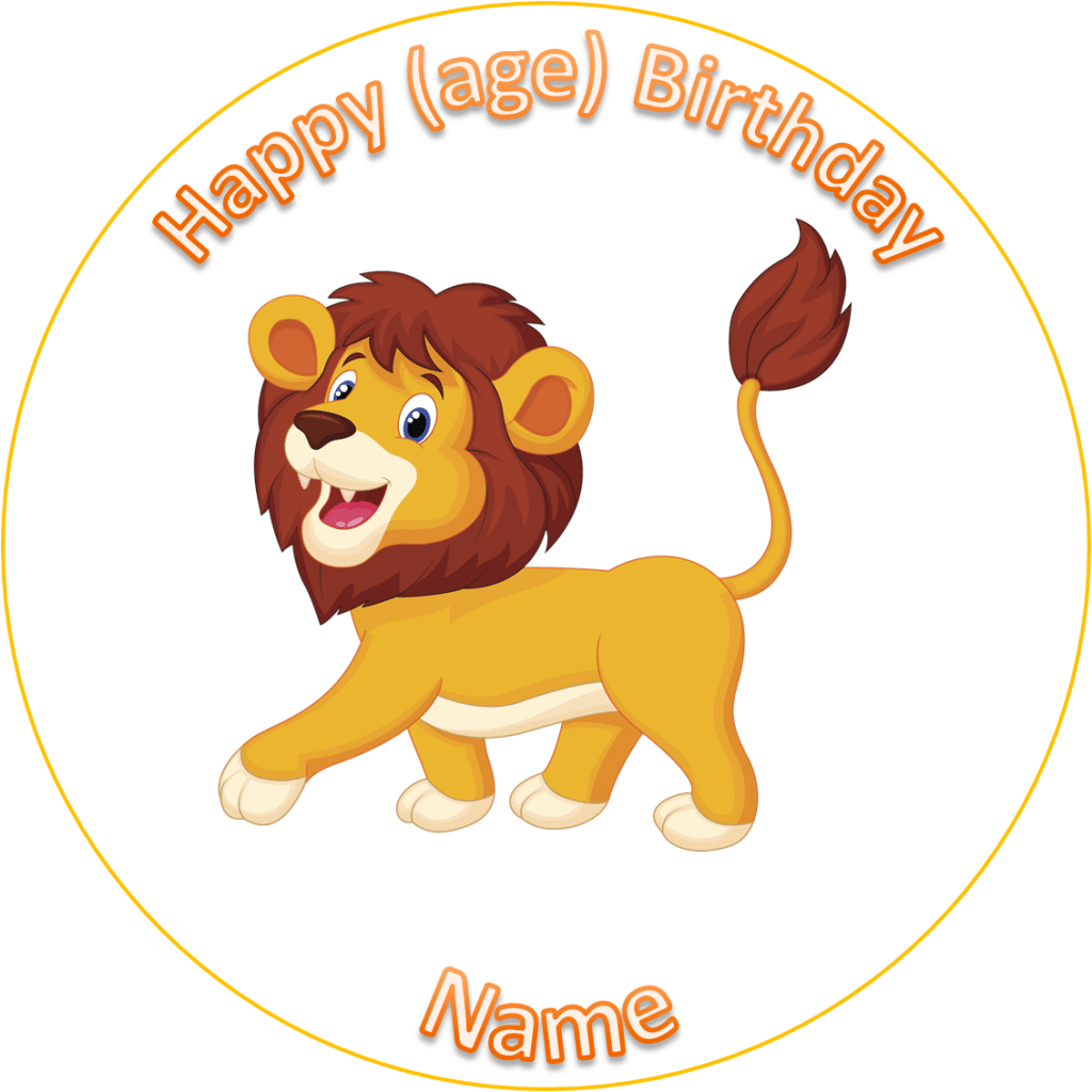 Lion topcaketoppers