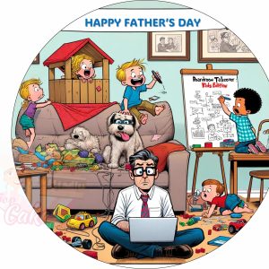 Fathers Day comic toppers - Image 2