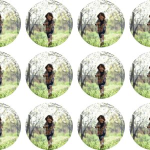 Book cover cupcake toppers