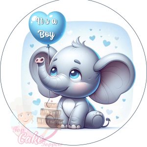 Baby Shower Cake Topper its a boy - Image 2