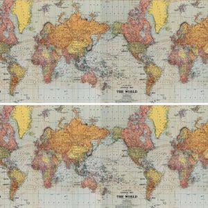 World map cake wrap. - Image 3