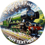 Flying Scotsman Watercolour