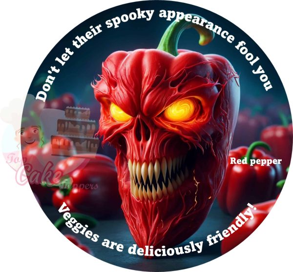 Scary Cake topper - Scary Fruit and Veg Cake Toppers - Image 13