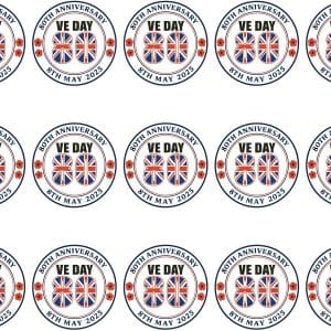 VE Day cupcake toppers - Image 5