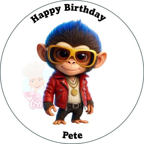 Cool Rocker Animal cake toppers - Image 4