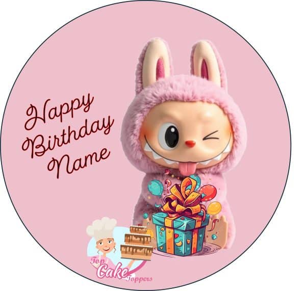 Labubu style cake topper - Image 6