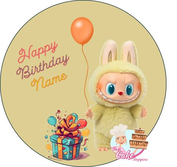 Labubu style cake topper - Image 4