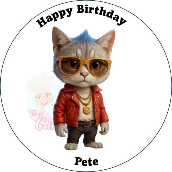 Cool Rocker Animal cake toppers - Image 3