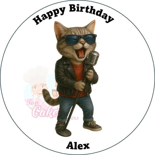 Cool Rocker Animal cake toppers - Image 7