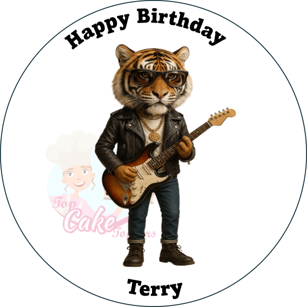 Cool Rocker Animal cake toppers - Image 8
